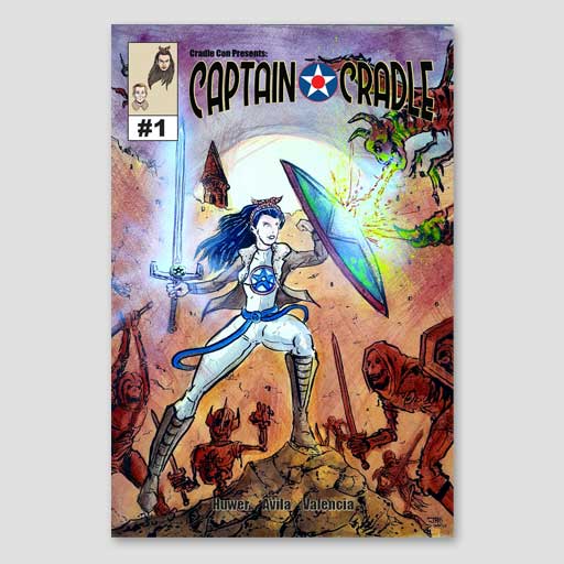 Captain Cradle Cradle-Con Comic Book