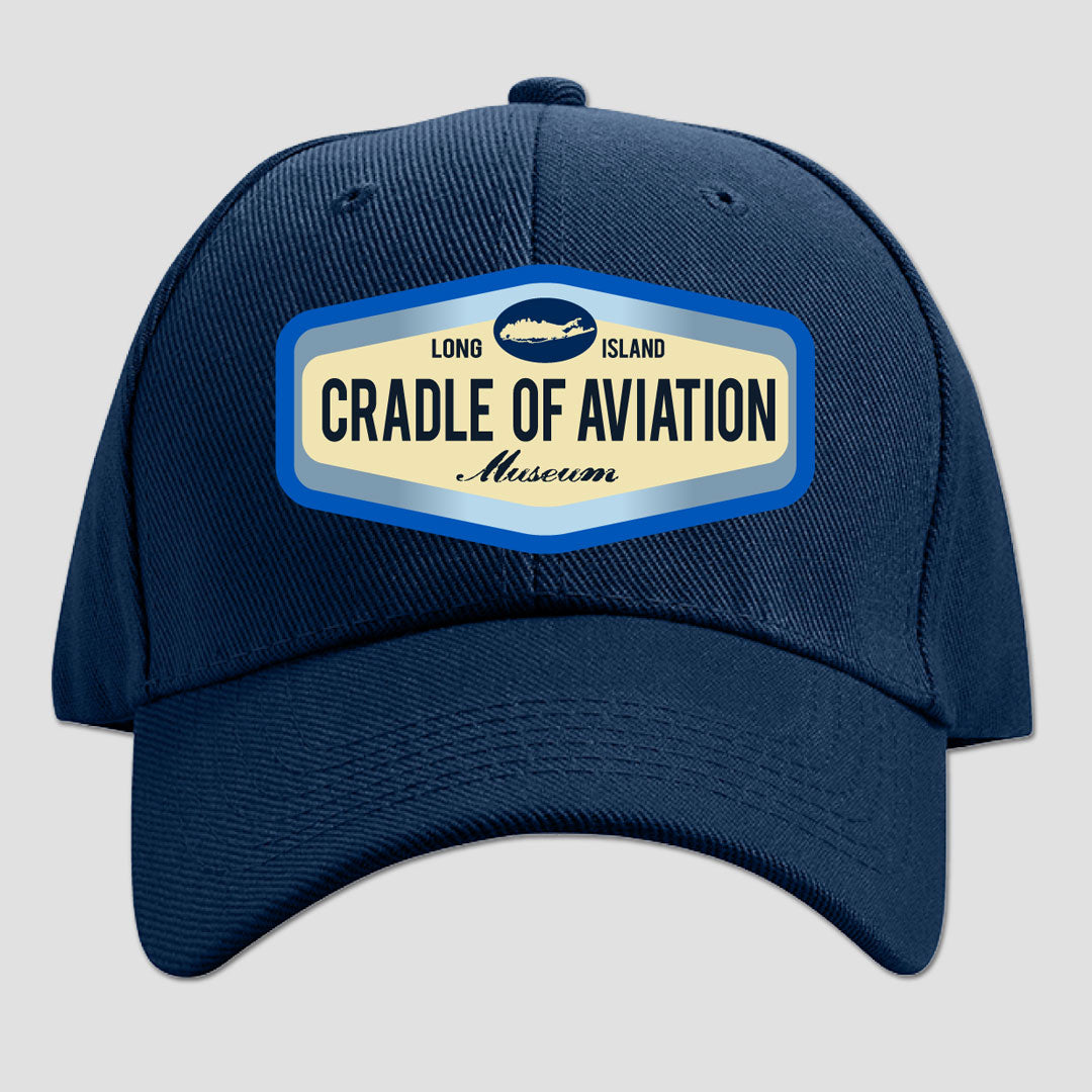 Cradle of Aviation Museum Long Island Map Hat