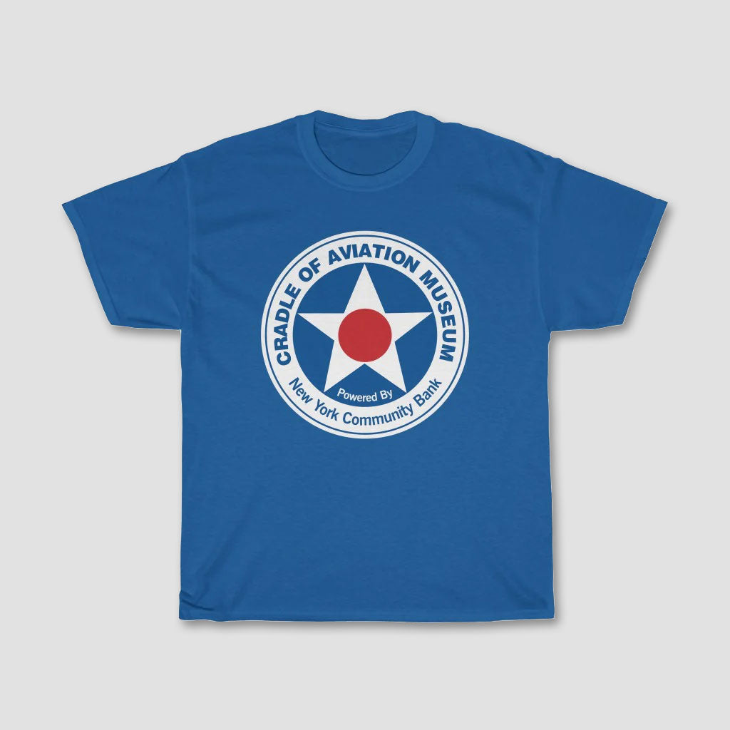 Unisex Heavy Cotton Tee - Cradle of Aviation Museum Logo Merch