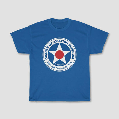 Unisex Heavy Cotton Tee - Cradle of Aviation Museum Logo Merch