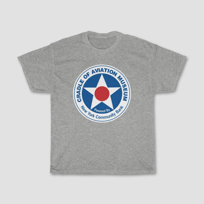 Unisex Heavy Cotton Tee - Cradle of Aviation Museum Logo Merch