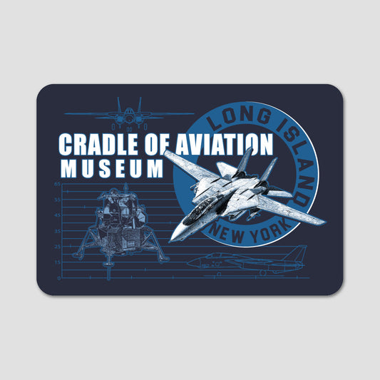 Cradle of Aviation Museum Stickers