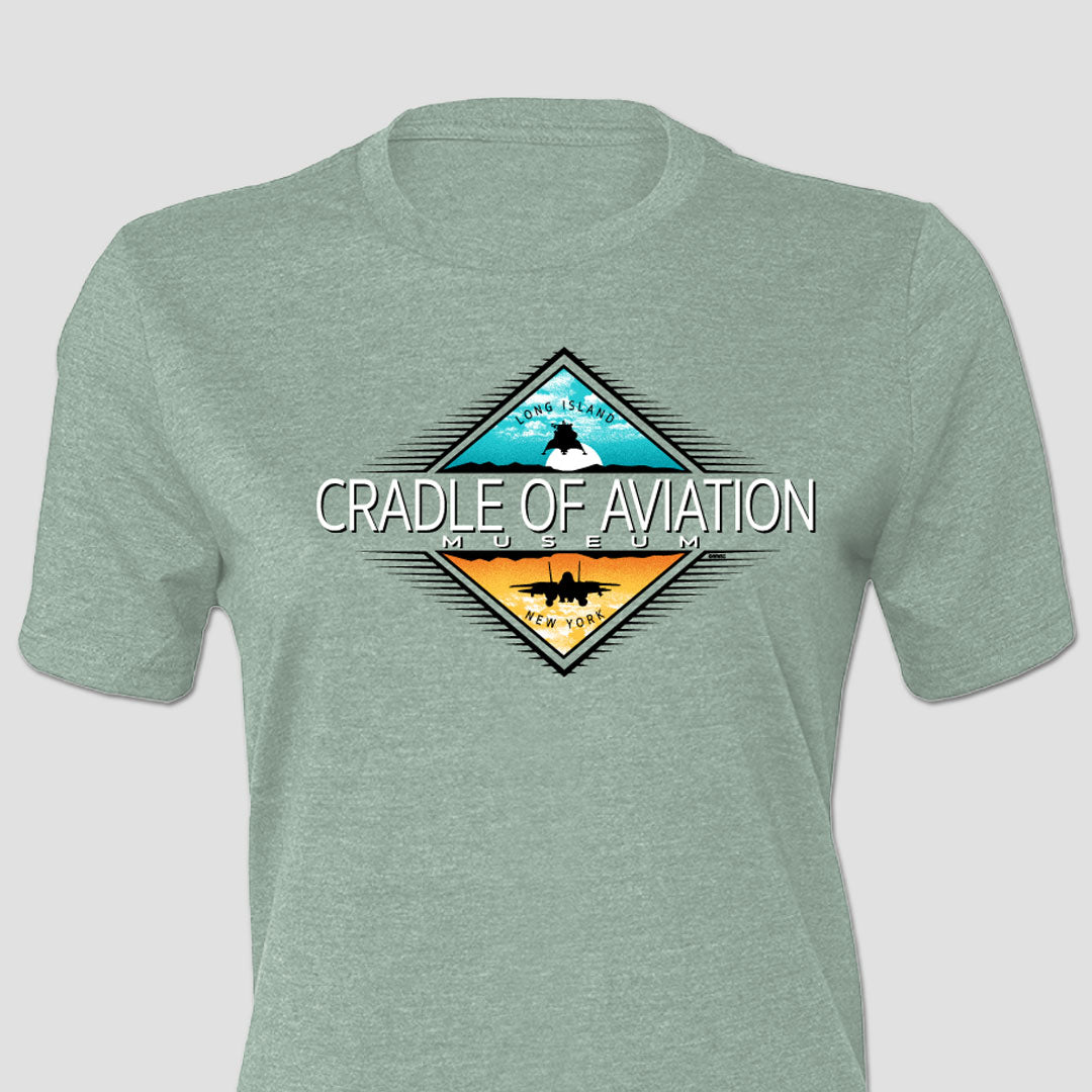 Women's Cradle of Aviation Museum Diamond T-Shirt