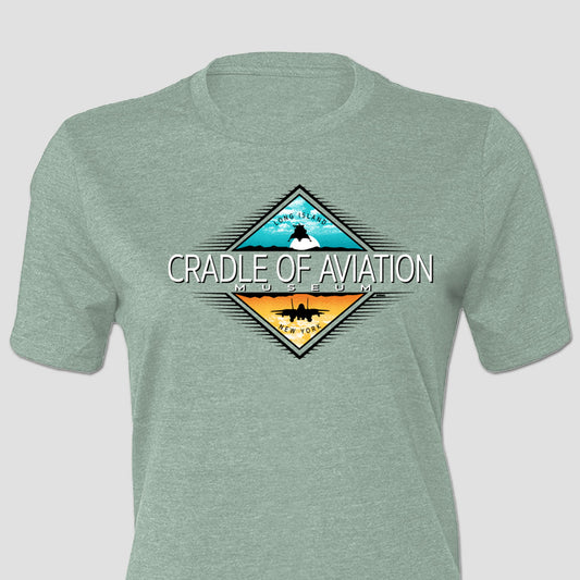 Women's Cradle of Aviation Museum Diamond T-Shirt