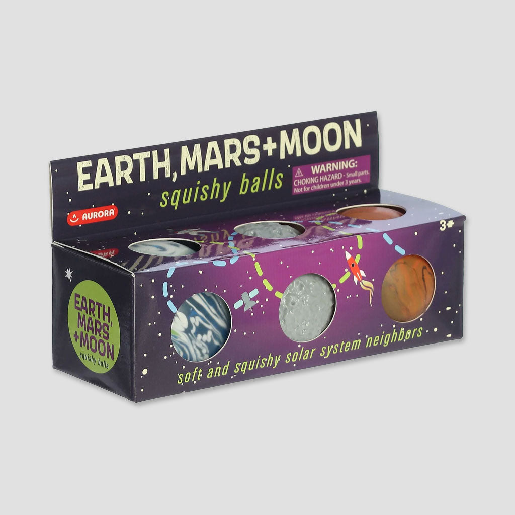 Earth Moon & Mars Balls