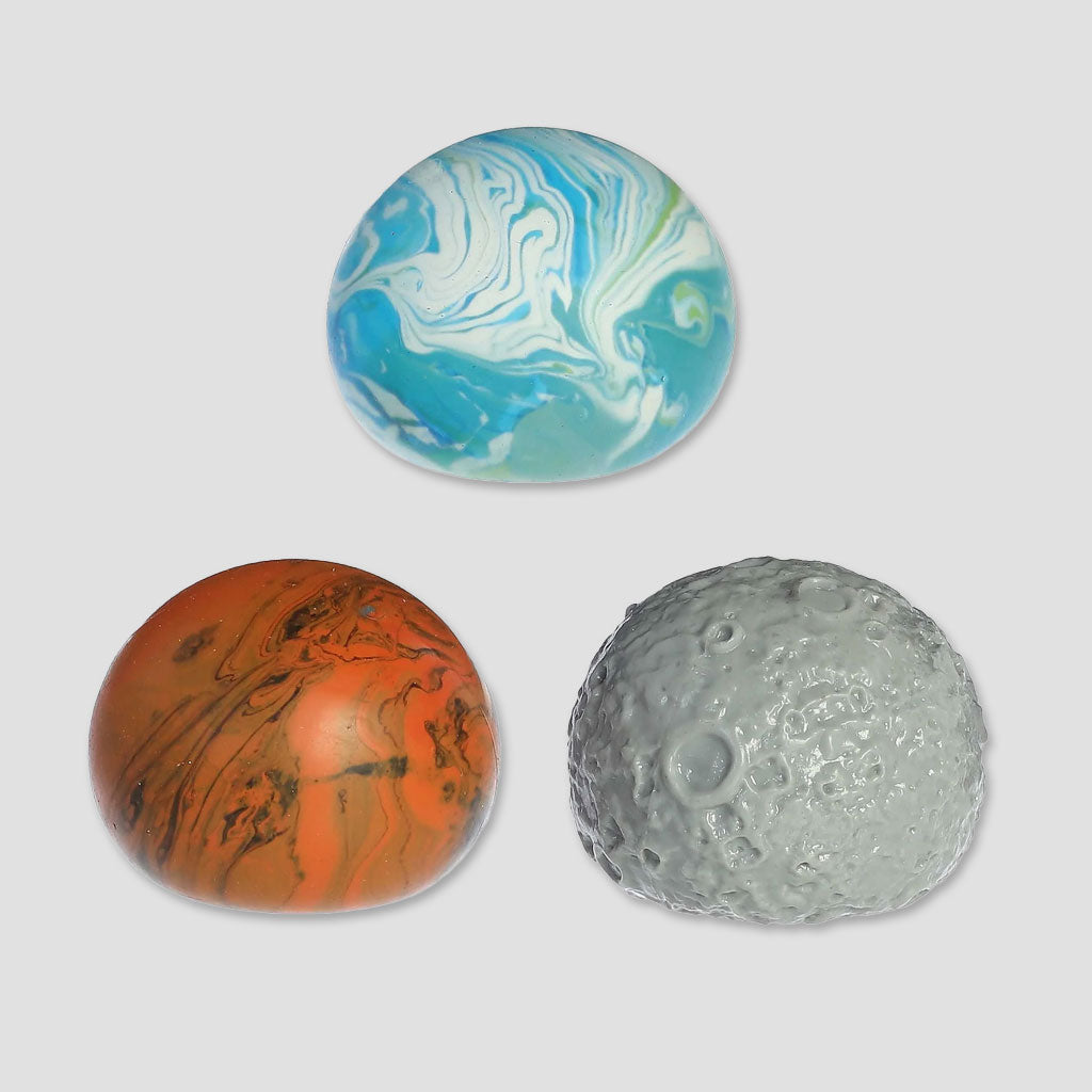 Earth Moon & Mars Balls