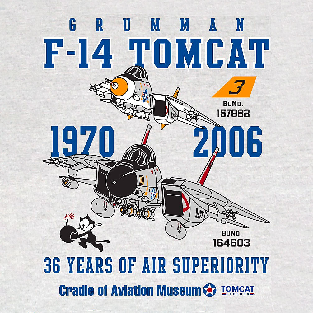 Cradle of Aviation Museum F-14 Tomcat History T-Shirt