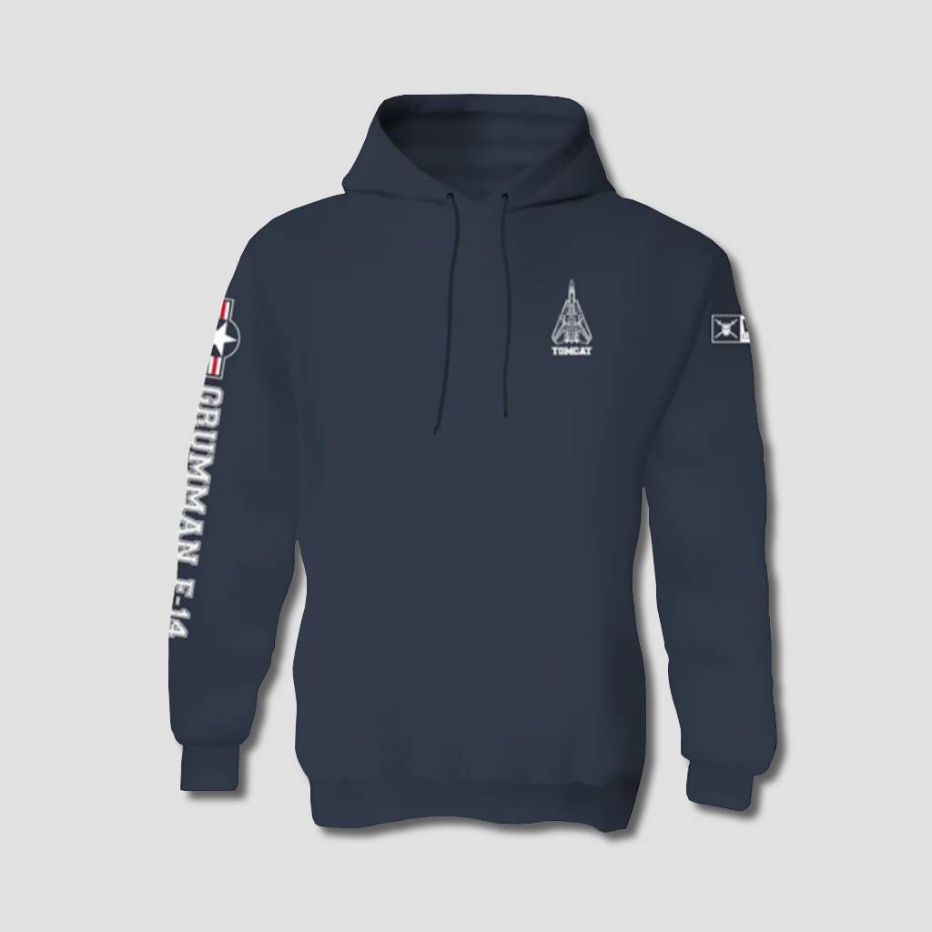 F-14 Front-view Pullover Hoodie