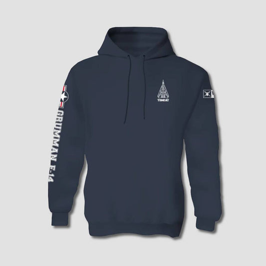 F-14 Front-view Pullover Hoodie