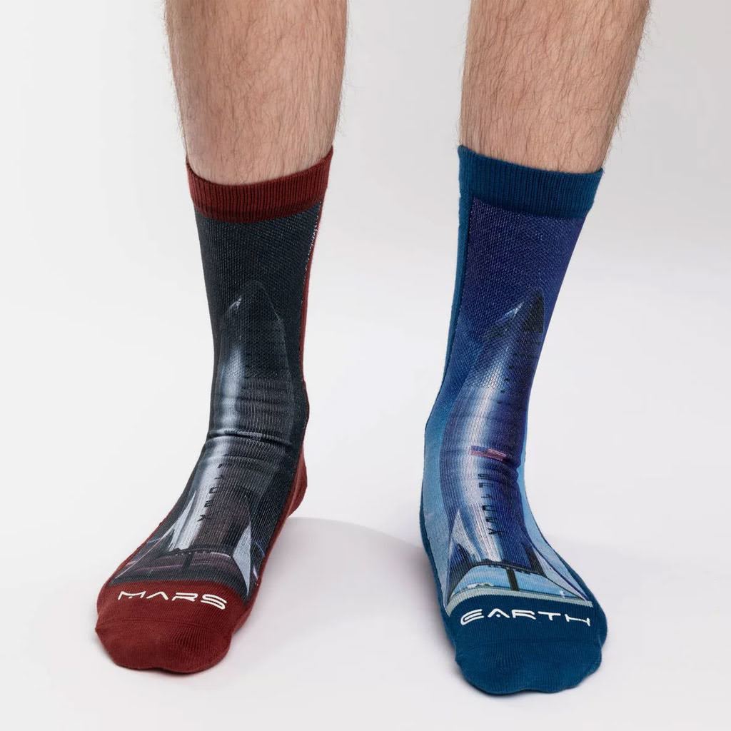 Rocket Socks Client Starship Rocket Socks – Cradle of Aviation Museum Store