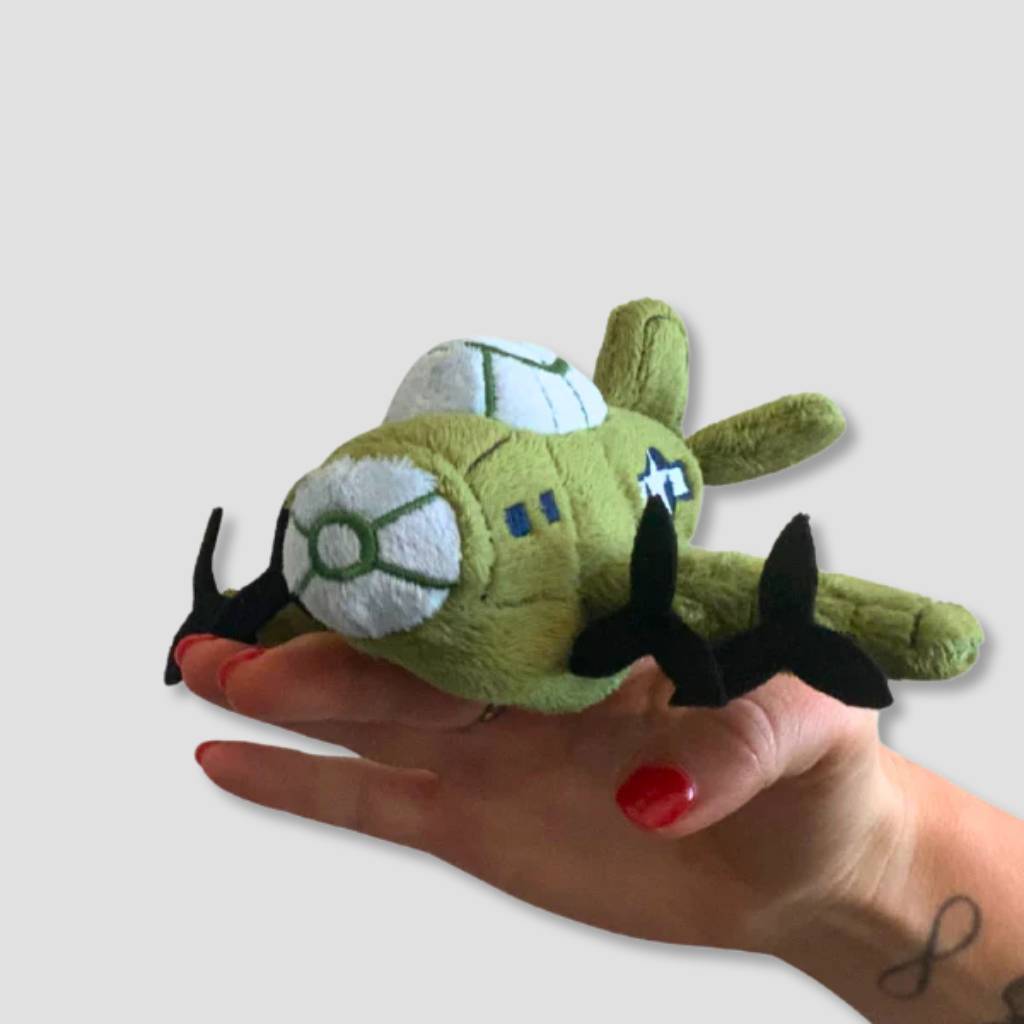 Wings of History Airplane Plush Finger Puppets