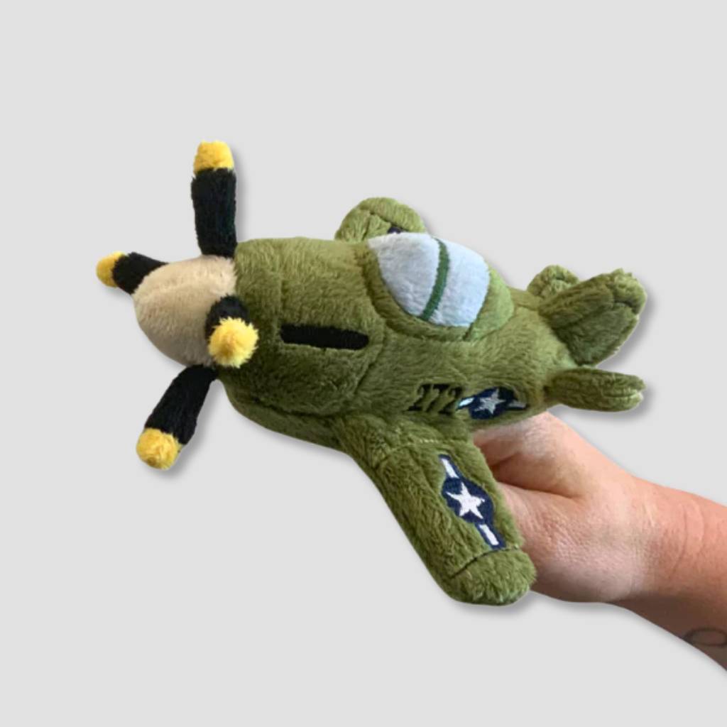 Wings of History Airplane Plush Finger Puppets