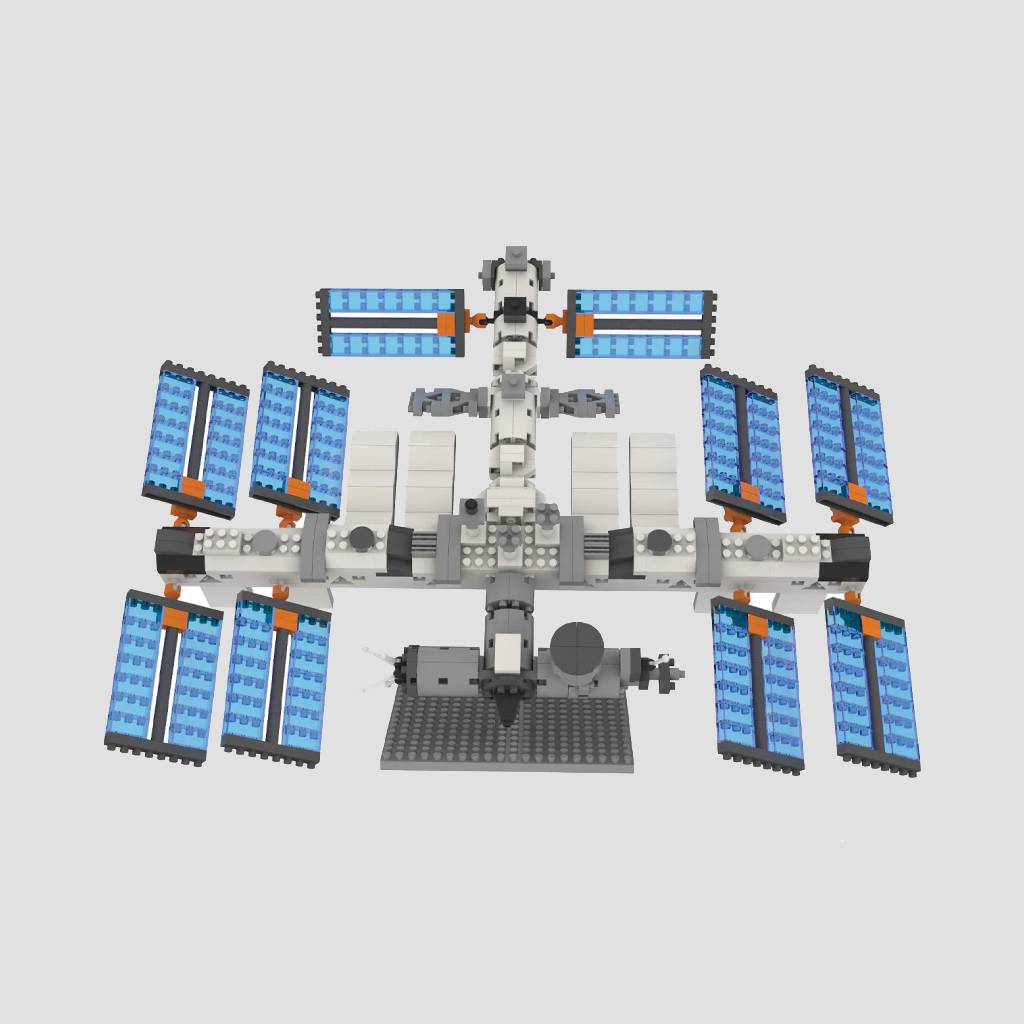 International Space Station Mini Block Set