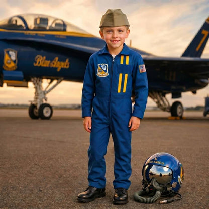 Youth Blue Angel Flight Suit