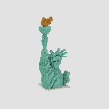 Lefty Mini Statue Statue of Liberty Mini Blocks Set – Cradle of Aviation Museum Store