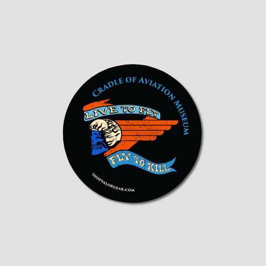 Live to Fly Sticker