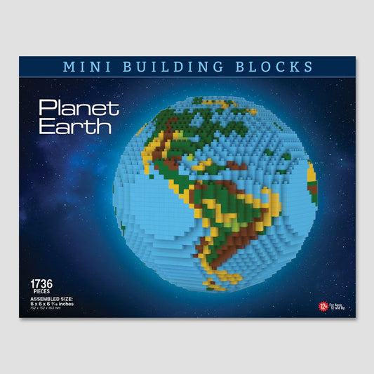 Planet Earth Mini Blocks Set