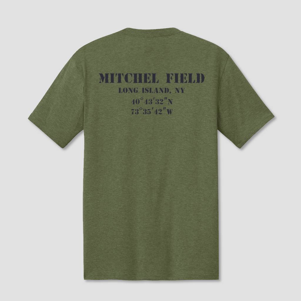 Mitchel Field Coordinates T-Shirt