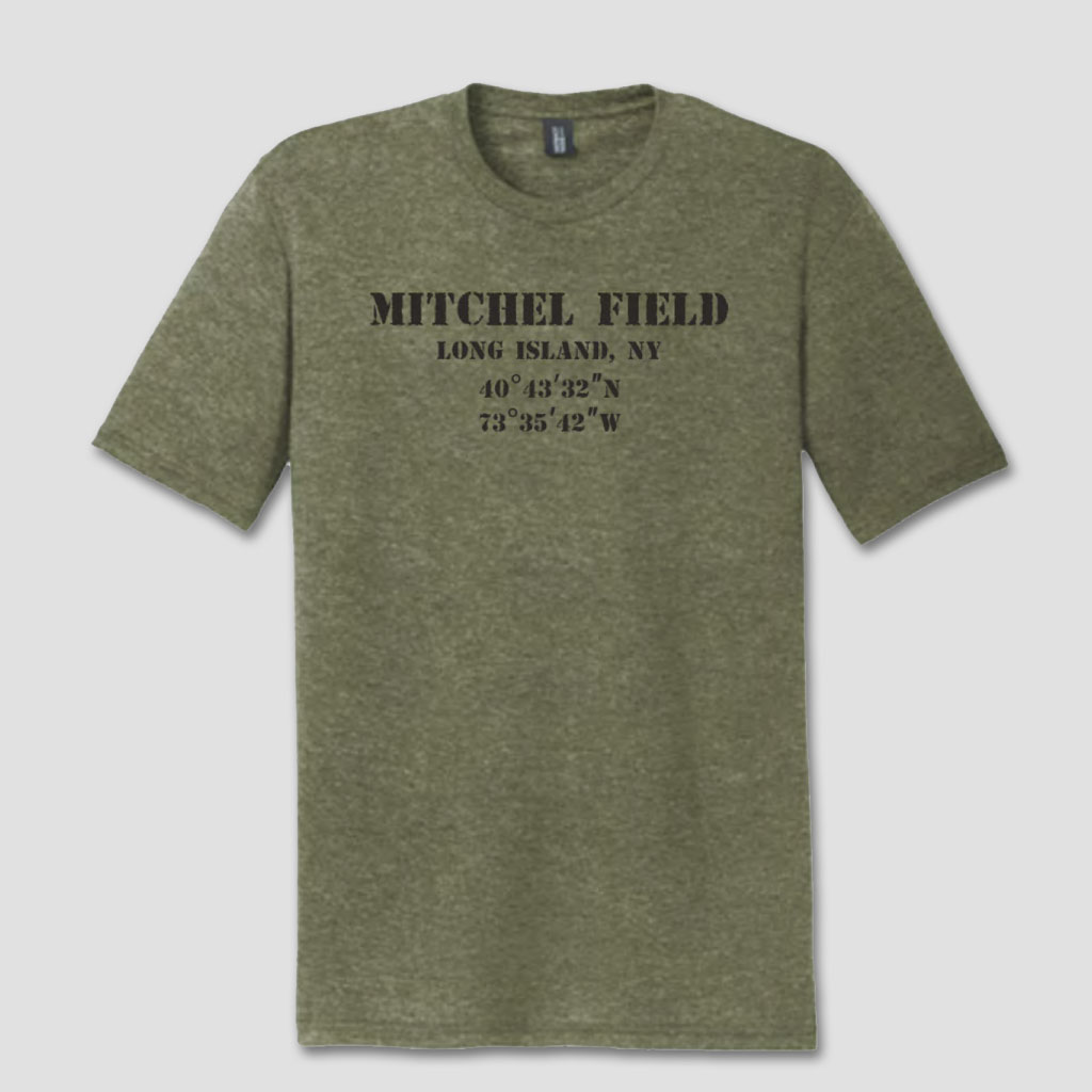 Mitchel Field Coordinates T-Shirt