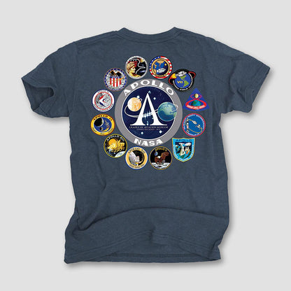 NASA Apollo Patches Youth T-Shirt