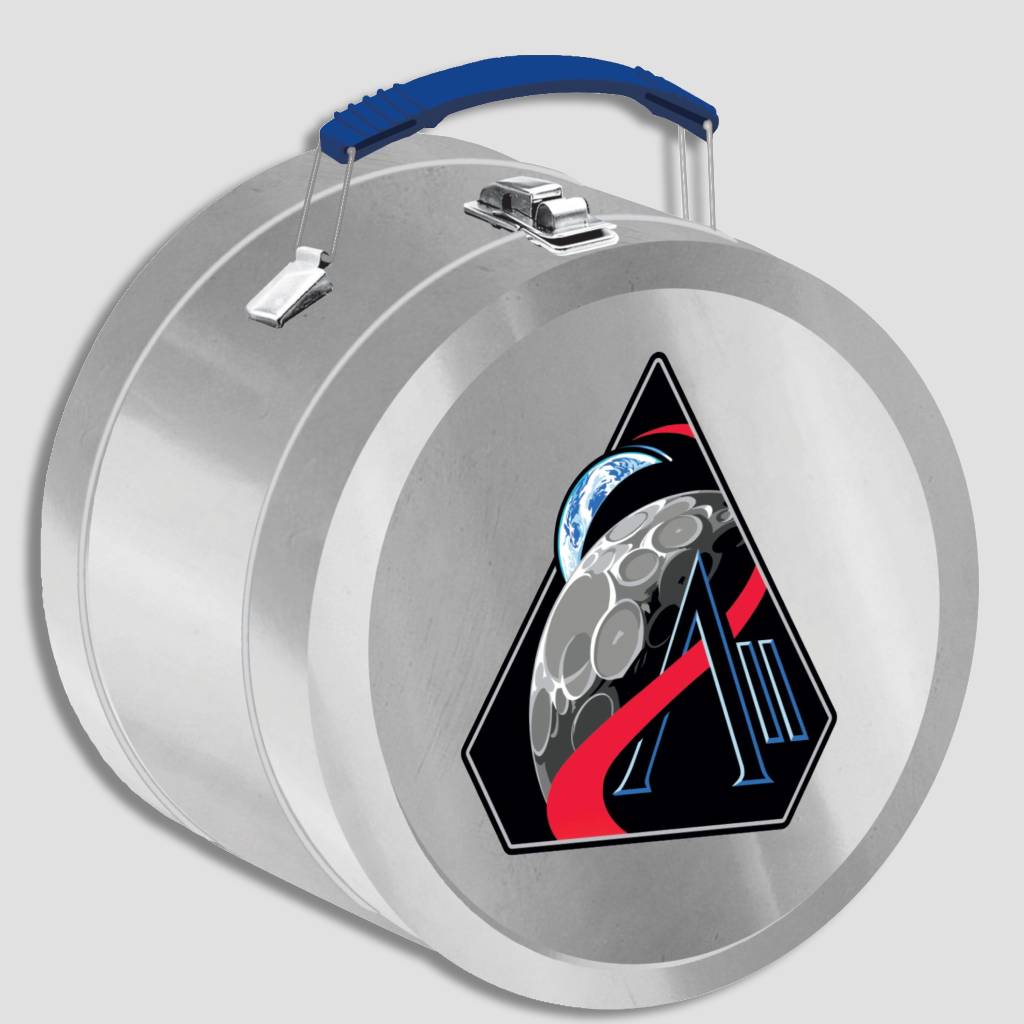 NASA Artemis Round Lunch Box