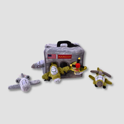 Wings of History Plush Airplane Hangar