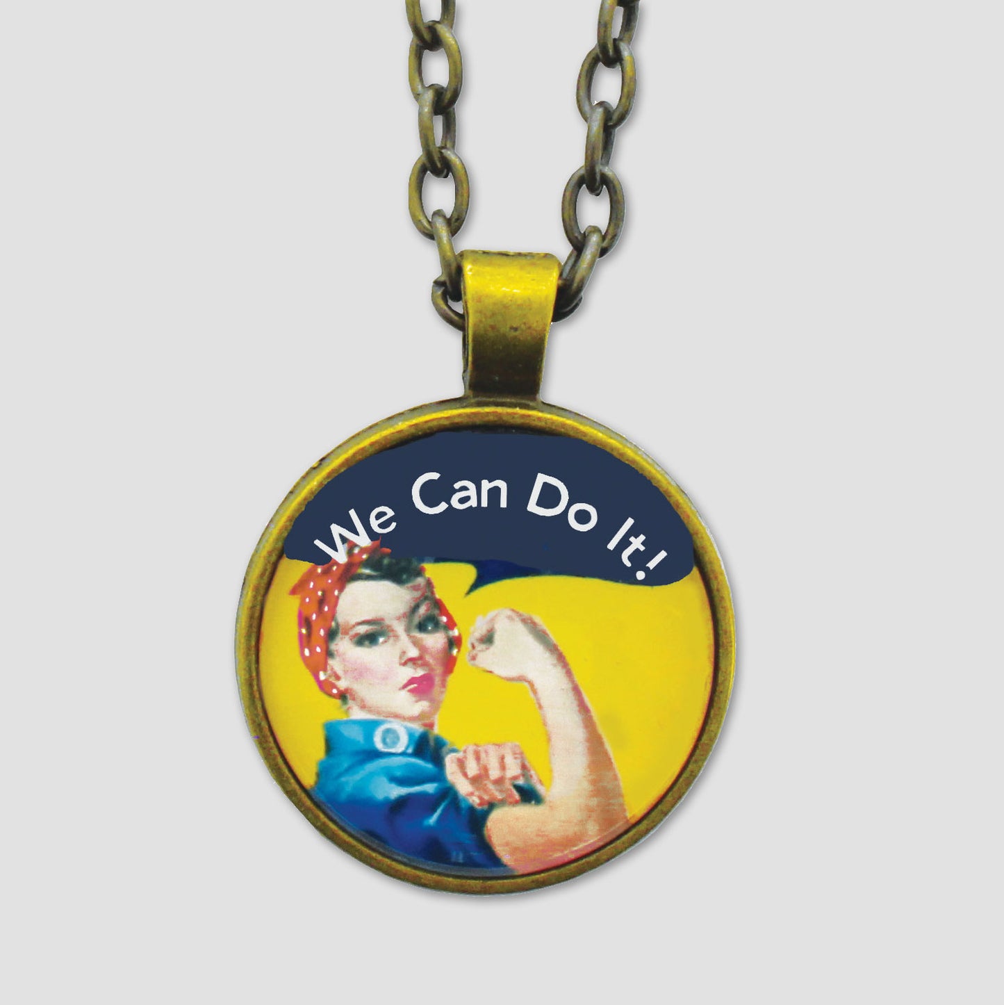 Rosie We Can Do It! Necklace