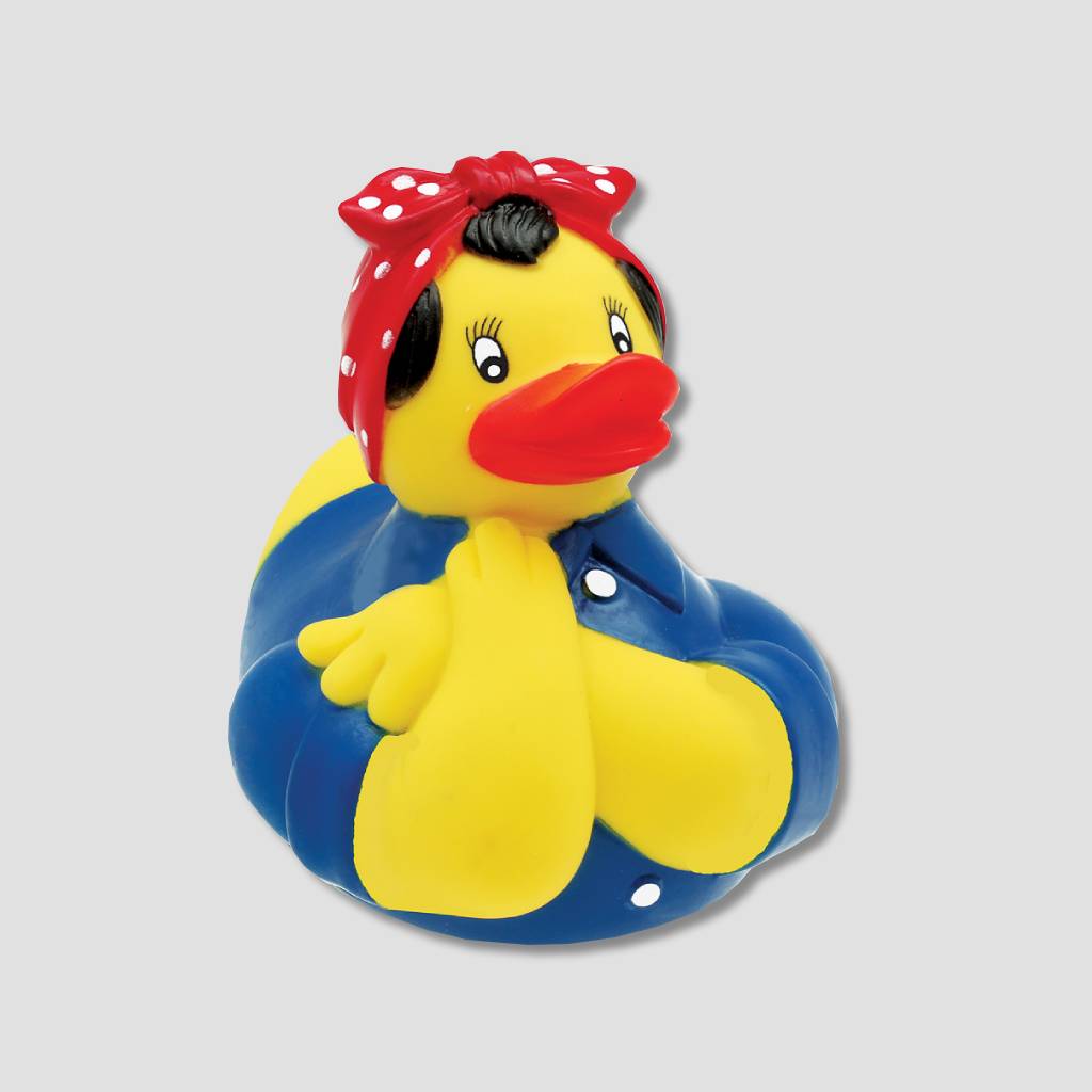 Rosie the Riveter Rubber Duck