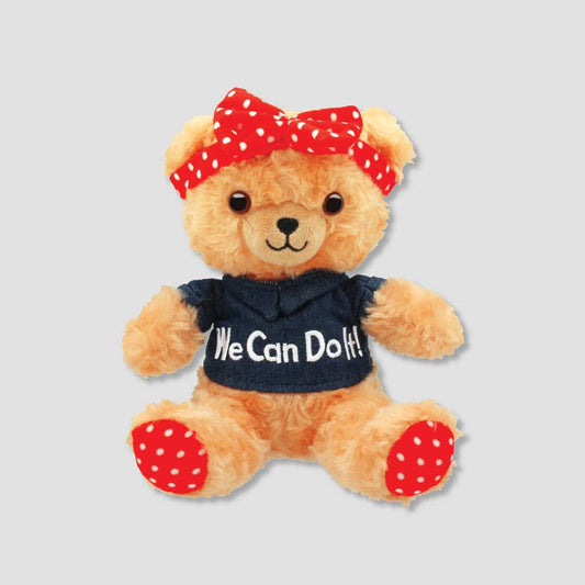 Rosie the Riveter Bear