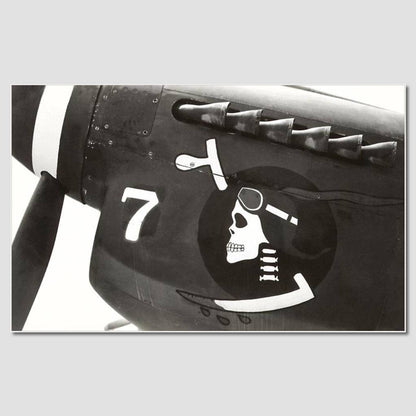 Skull Nose Art Sticker