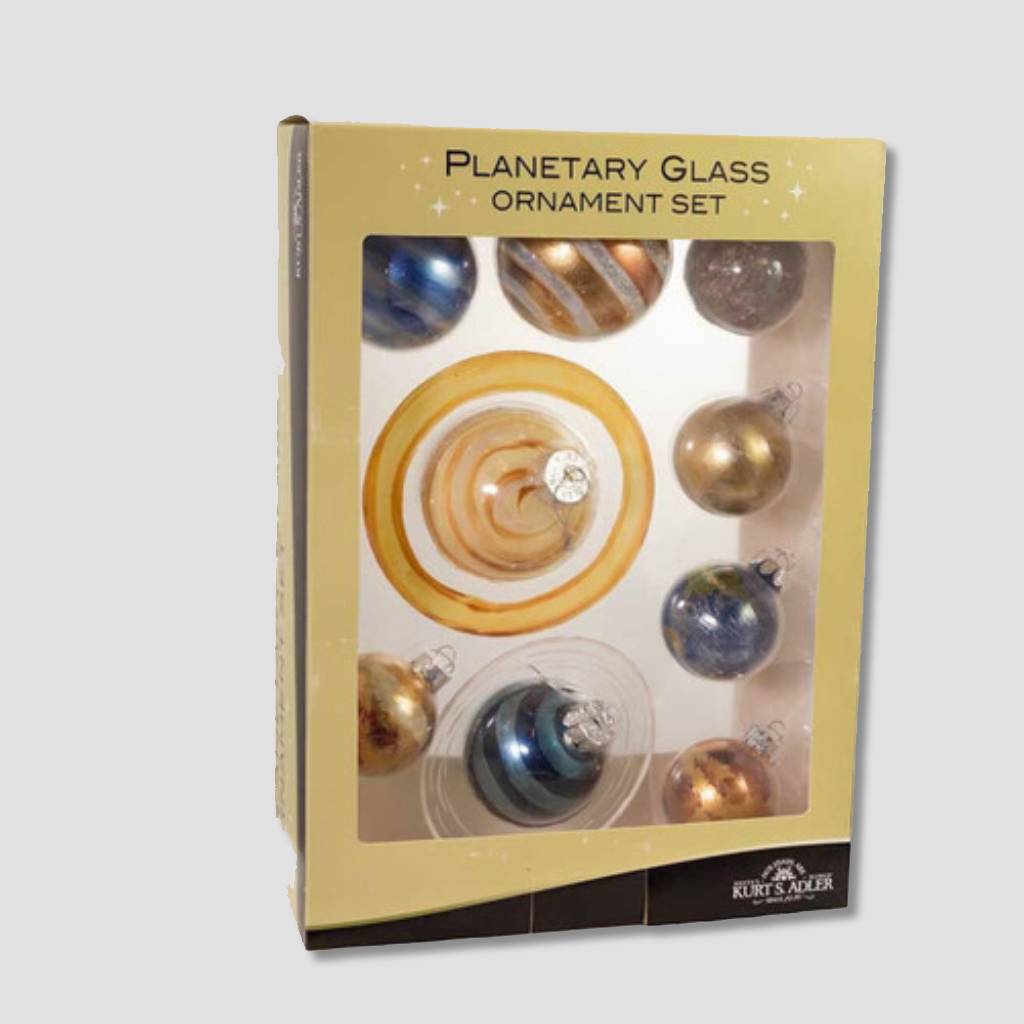 Solar System 9 Pc Ornament Set