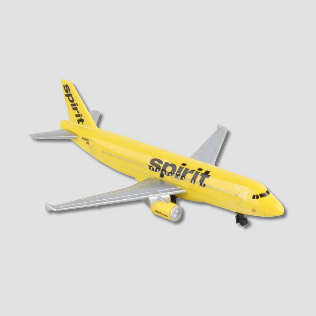 Spirit Airlines Single Plane
