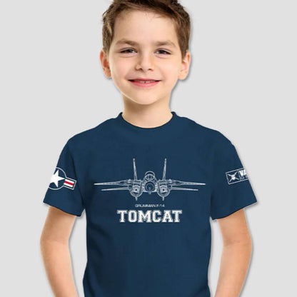 F-14 Front View Youth T-Shirt