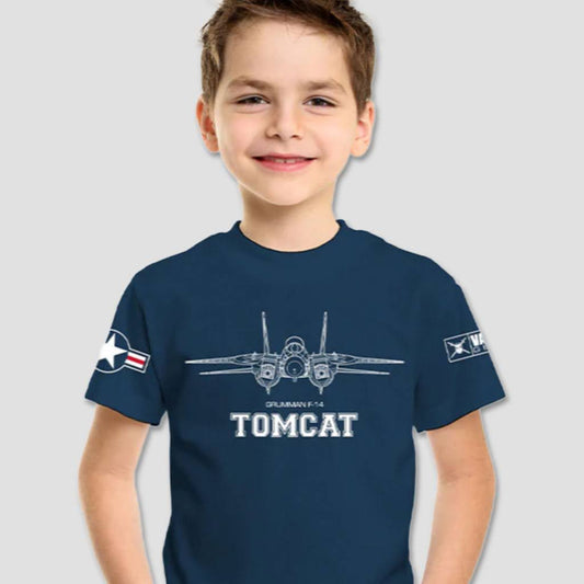 F-14 Front View Youth T-Shirt