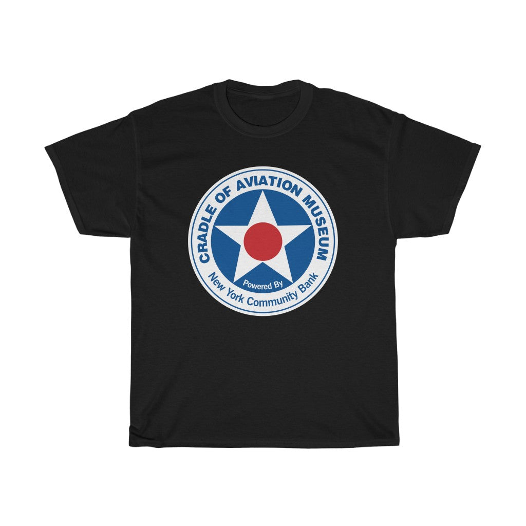 Unisex Heavy Cotton Tee - Cradle of Aviation Museum Logo Merch