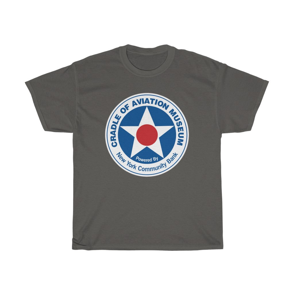 Unisex Heavy Cotton Tee - Cradle of Aviation Museum Logo Merch