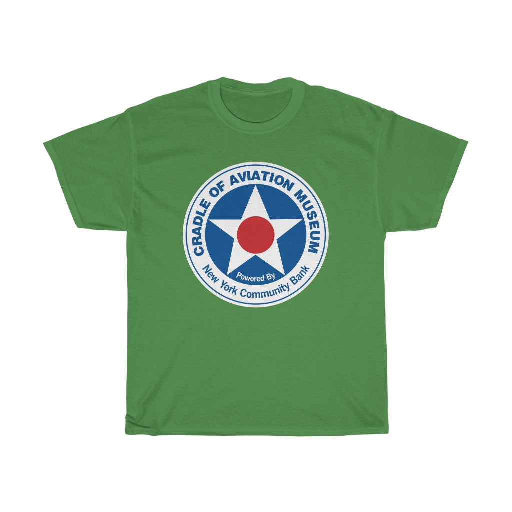 Unisex Heavy Cotton Tee - Cradle of Aviation Museum Logo Merch