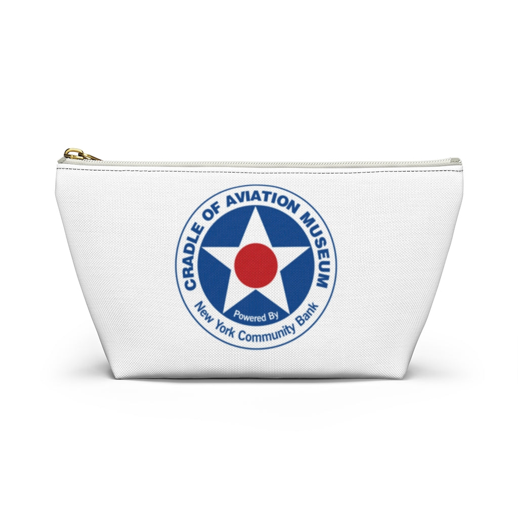 Accessory Pouch with T-bottom - Cradle of Aviation Museum Logo Merch