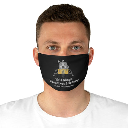 This Mask Preserves History - Apollo Lunar Module Fabric Face Mask