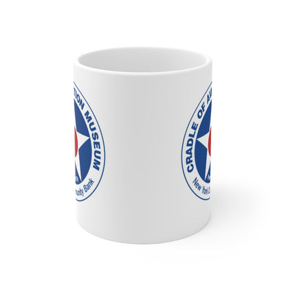 Ceramic Mug 11oz Cradle of Aviation Museum Logo Merch