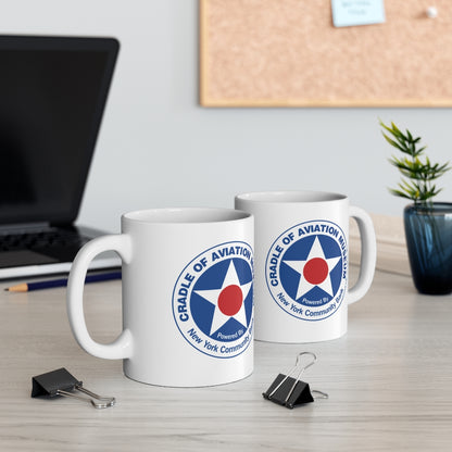 Ceramic Mug 11oz Cradle of Aviation Museum Logo Merch