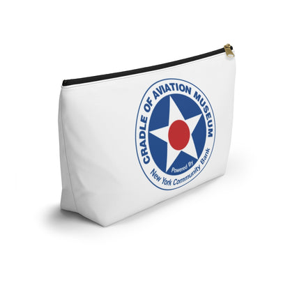 Accessory Pouch with T-bottom - Cradle of Aviation Museum Logo Merch