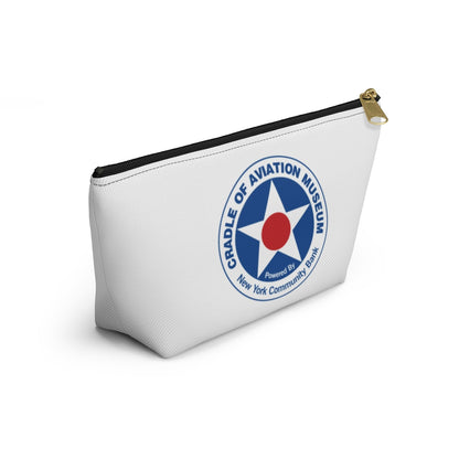 Accessory Pouch with T-bottom - Cradle of Aviation Museum Logo Merch