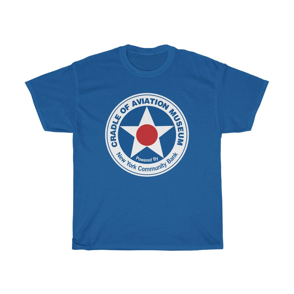 Unisex Heavy Cotton Tee - Cradle of Aviation Museum Logo Merch