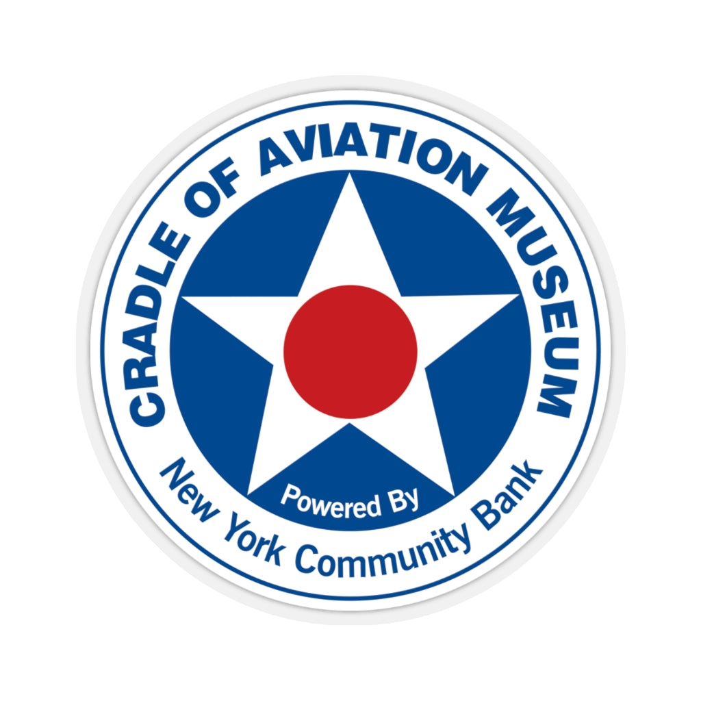 Kiss-Cut Stickers - Cradle of Aviation Museum Logo Merch