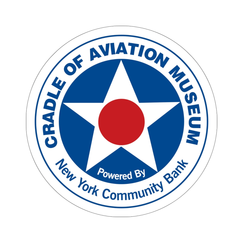 Kiss-Cut Stickers - Cradle of Aviation Museum Logo Merch