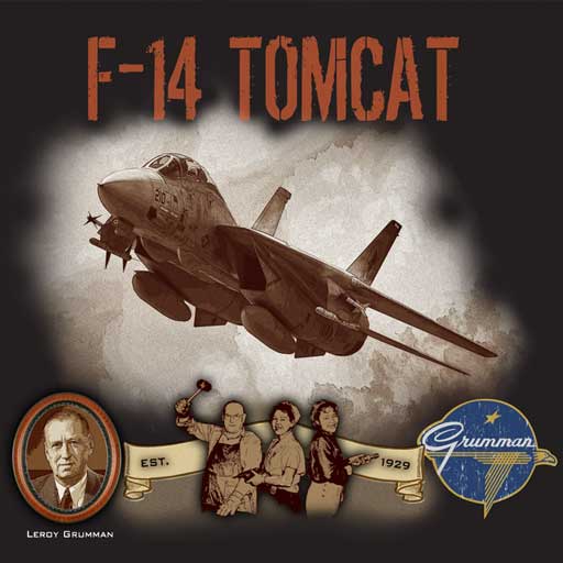 Grumman F-14 Tomcat Heritage T-Shirt