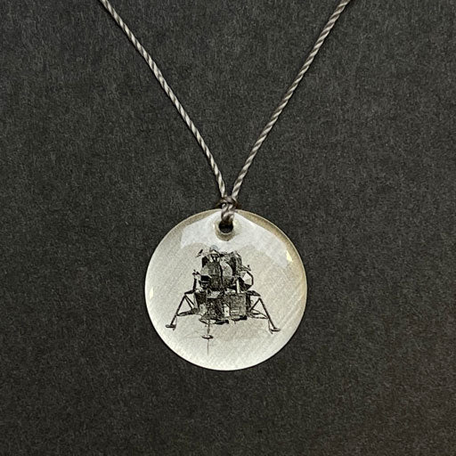 Apollo Lunar Module Sterling Silver Necklace
