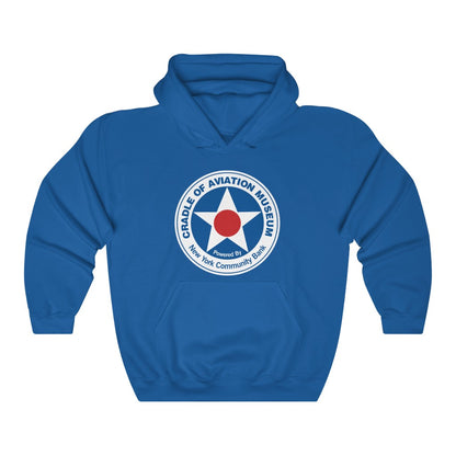 Unisex Heavy Blend™ Hooded Sweatshirt - Cradle of Aviation Museum Logo Merch