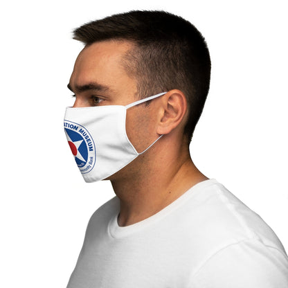 Snug-Fit Polyester Face Mask - Cradle of Aviation Museum Logo Merch